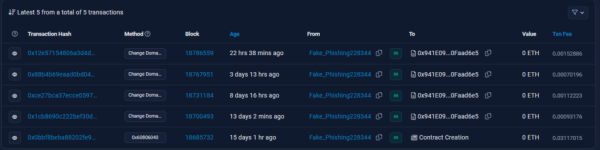 Tool used in Ledger hack altered file domains since November