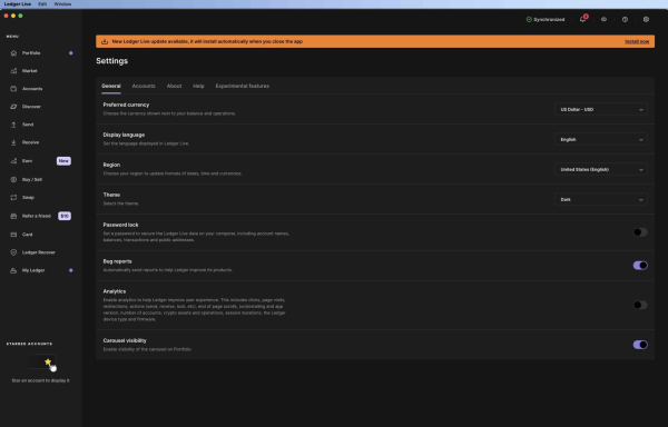 Researcher finds data harvesting inside Ledger Live app
